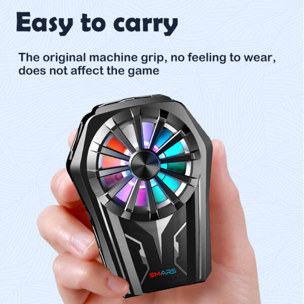 Smars Rechargeable Battery Semiconductor Mobile Radiator Cooling Fan C ...