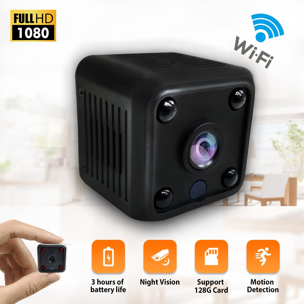 Smars® 1080P HD IP Camera Night Vision Mini Camcorder Surveillance Sec ...