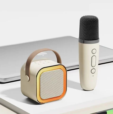 Smars Mini Microphone Audio Rechargeable Integrated Microphone Speaker ...