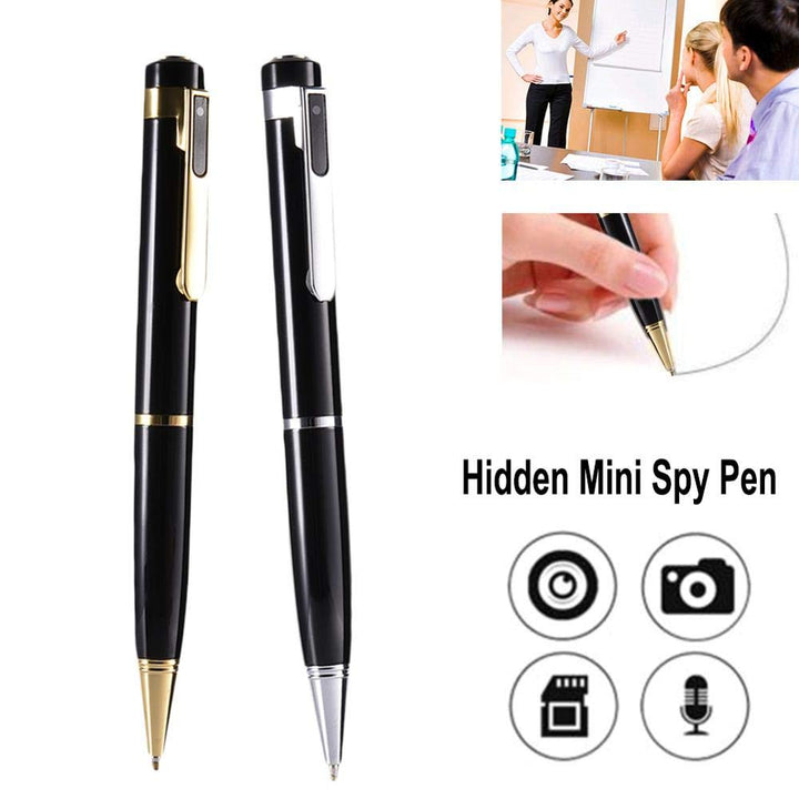 Smars® Hidden Mini Camera Pen HD 1080P Audio Video Recording Home Secu ...