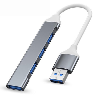 Smars USB Type C to 4-Port Hub, Type-C to USB Adapter Ultra-Slim USB C Dock Extender For Laptop And Phone