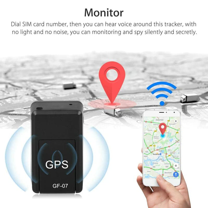 Smars® Mini GF-07 Spy Sim Bug GSM GPRS GPS Global Locator Real Time Ca ...