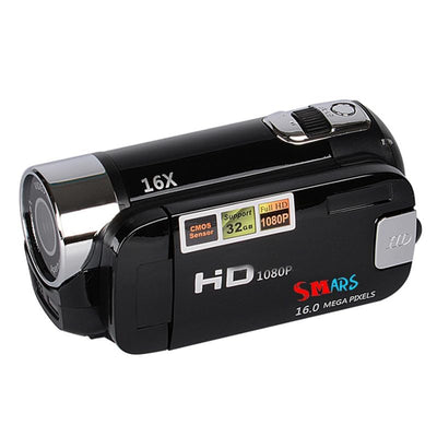 smars 1080P Digital Video Camera Recorder with 2.7 Inch LCD Screen, 16X Digital Zoom and Fill Light, Portable HD Camcorder for Home, Travel and Vlogging