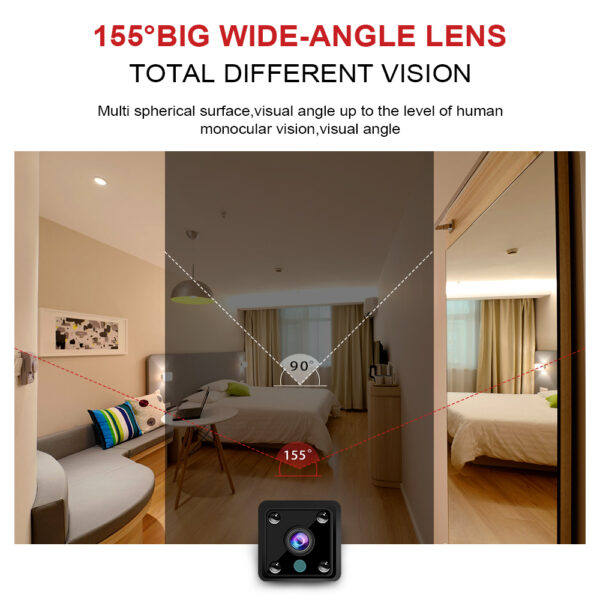Smars® 1080P HD IP Camera Night Vision Mini Camcorder Surveillance Sec ...