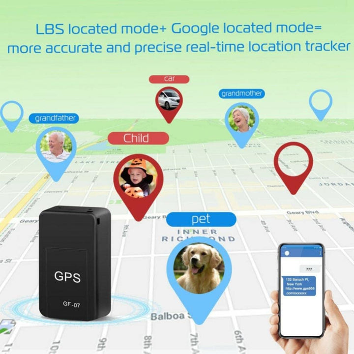 Smars® Mini GF-07 Spy Sim Bug GSM GPRS GPS Global Locator Real Time Ca ...