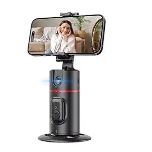 Smars Auto Face Tracking Tripod | Smart Shooting Phone Holder with Remote | 360° Rotation Mobile Holder for Smart Video & Photo Shooting