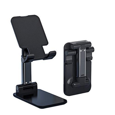 Smars® HL46 Adjustable & Foldable Mobile Phone Stand Tab Holder for Table Desktop Home Office Compatible with Universal Smartphones and Tablets