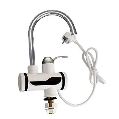 Smars® 3000W EU plug Electric Water Heater Kitchen Instant Geyser Tap immersion Faucet Tank-less with Temperature Indicator