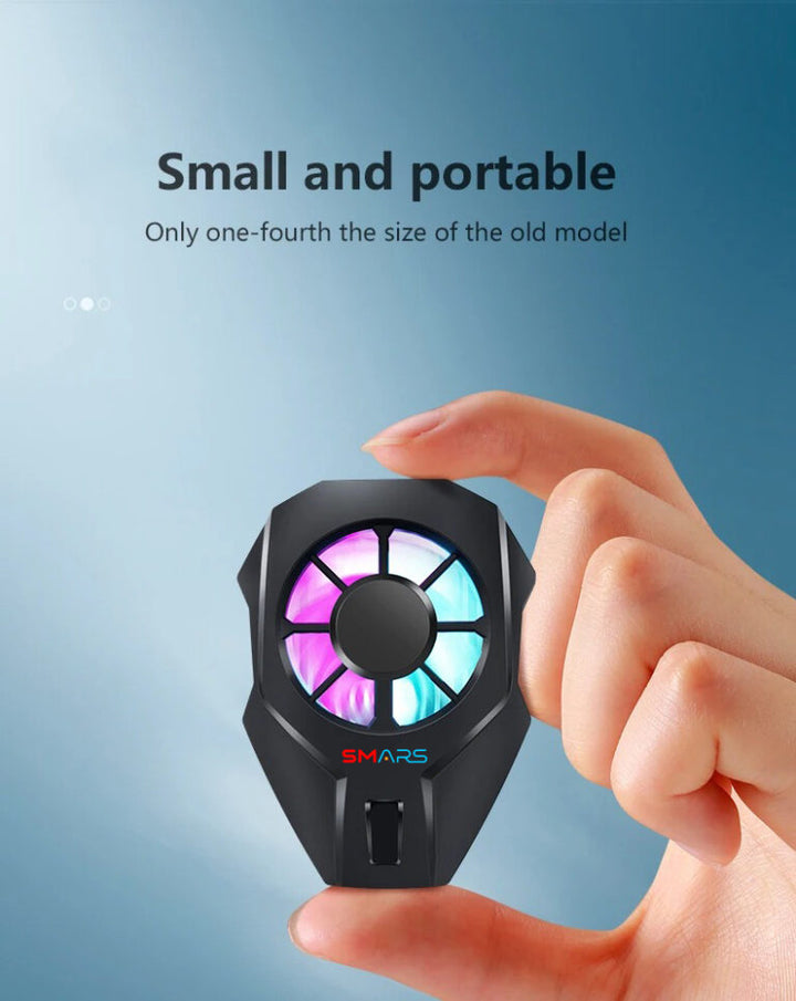 Smars L01 Mobile Phone Cooler Fan For Gaming, Game Cooling Fan Radiato ...