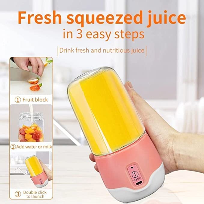 Smars Portable Electric Mini Juice Maker | Blender Grinder Mixer USB R ...
