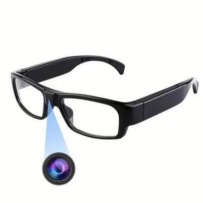 smars® Full HD 1080P Mini Specs Camera | Night Vision Lens Eyewear Security cam | Touch Control for Home Office Meeting