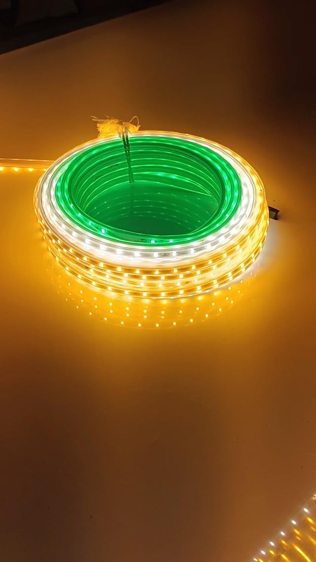 smars Tricolor Rope Light Indian Tiranga Decorative Triglow Strip Ligh ...