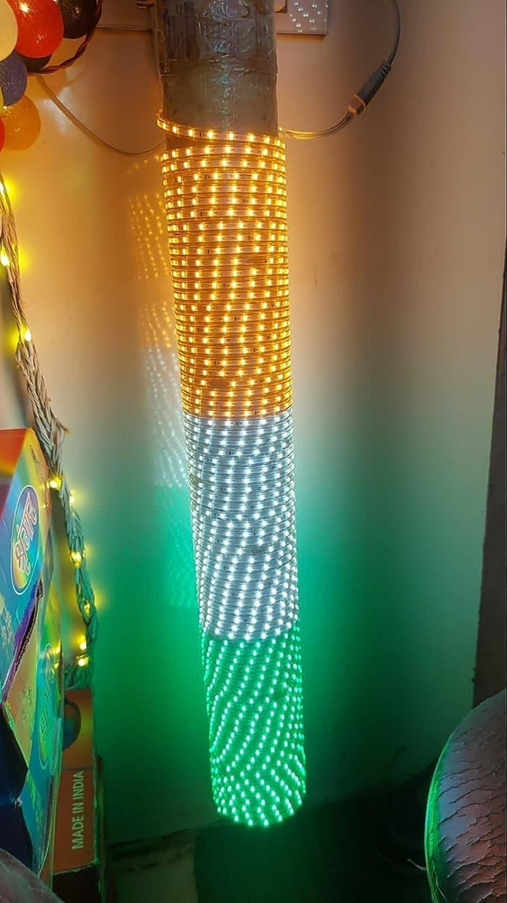 smars Tricolor Rope Light Indian Tiranga Decorative Triglow Strip Ligh ...