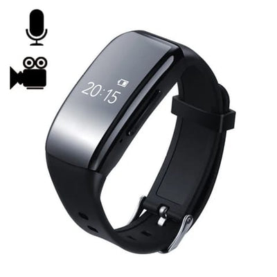 smars Wrist Band Bracelet Watch Look Camera Invisible Lens Full HD 1080P Digital Audio & Video Recorder 8 GB HD Camera Time Diplay