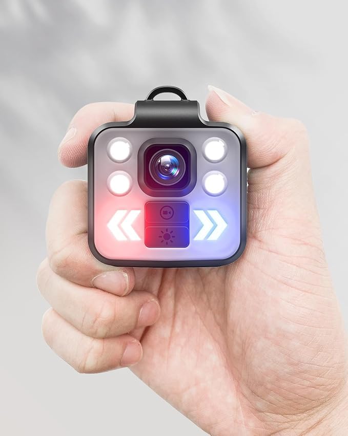 smars Police Body Cam Waterproof Lapel Worn Chest Mount Video Camera w ...