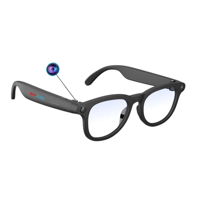 Smars AI Smart Camera Glasses | 8MP Camera | 1080P HD Video | Photo Recording | Real-Time Translation | Anti-Blue Light Lenses for Outdoor Sports & Travel