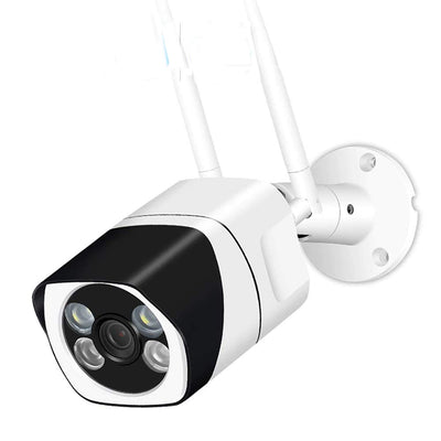 Smars® 5MP Bullet WiFi IP Camera Waterproof Outdoor On VIF Wireless Camera Two Way Audio Email Alert Night-Vision V380 Pro App Controlled