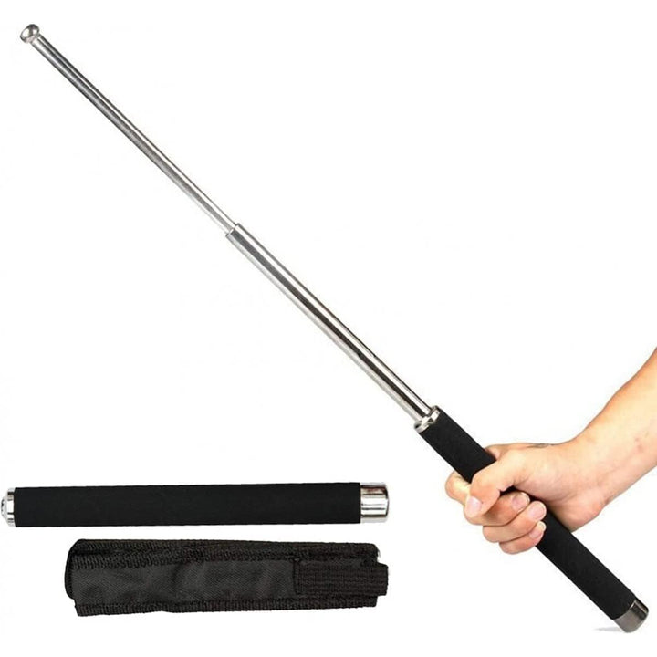Smars Personal Safety Stick with Nylon Bag, Adjustable Length, Stainle ...