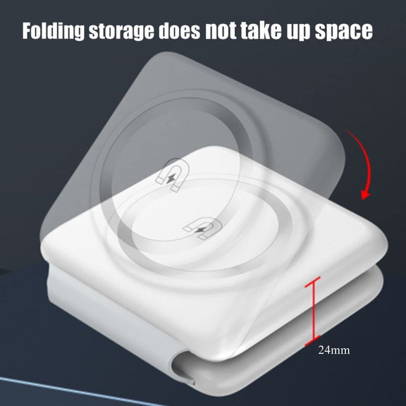 SMARS PowerDash 3 in 1 Wireless Magnetic Charger, 15W Fast Charging, f ...