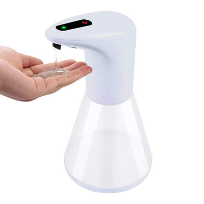 Smars® Automatic Touchless Soap and Sanitizer Dispenser Infrared Motion Sensor, 480ML Touch Free, Suitable for Bathroom, Kitchen Offices Hospitals Use