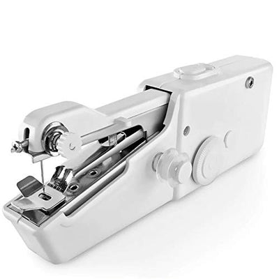 Smars® Portable Mini Hand Sewing Machine Quick Handy Stitch Sew Needlework Cordless Clothes Fabrics Household Tailoring use, Electric Sewing Machine, Mini Stitching Machine