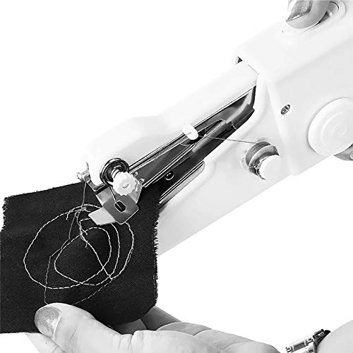 Smars® Portable Mini Hand Sewing Machine Quick Handy Stitch Sew Needle ...