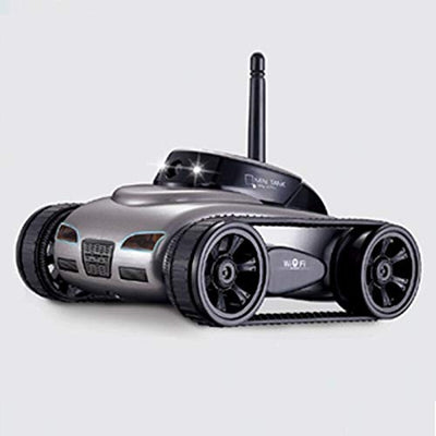 Smars® I-Mini Tank Wi-Fi Enabled HD Camera APP Controlled Robot Car RC Tank Toy with 3MP Camera Work with iOS & Android