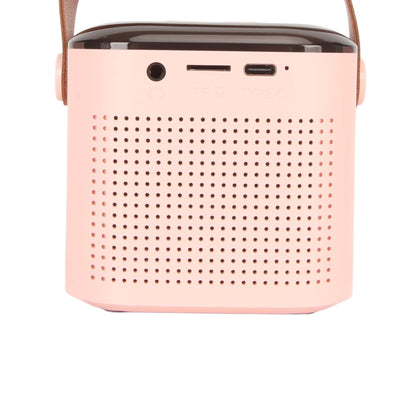 Smars Mini Bluetooth wireless Karaoke Speaker with one Microphone, Portable Speaker Set for Home Outdoor Entertainment and Kids Family Entertainment