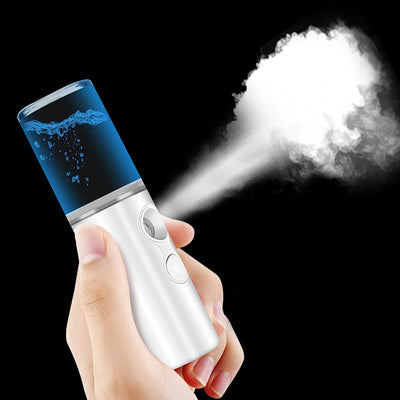 Portable Nano Mist Sprayer USB Rechargeable Face Spray mosturizing sprayer for currency car home office wallet mobile sanitizing (multi color)