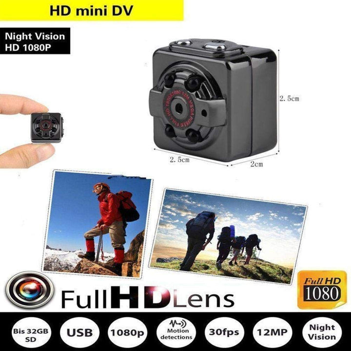 Smars® 1080P Full HD Mini Camera SQ8 Car Sport Camcorder Motion Sensor ...