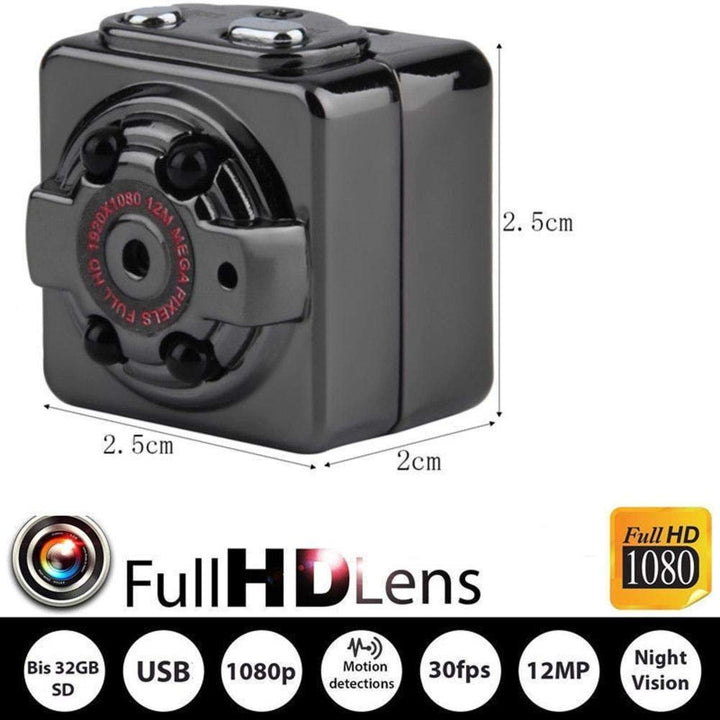 Smars® 1080P Full HD Mini Camera SQ8 Car Sport Camcorder Motion Sensor ...