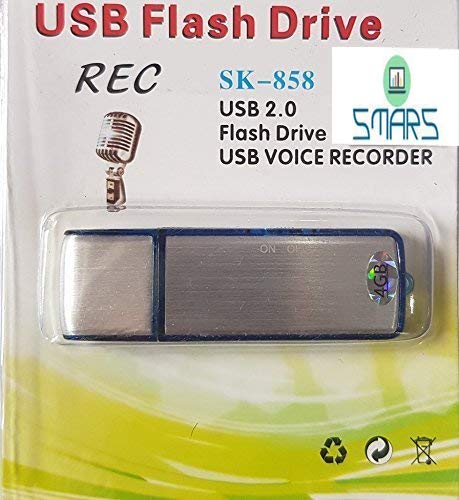 Smars® USB Voice Recorder PenDrive Flash Drive with 4 GB Internal Memo ...