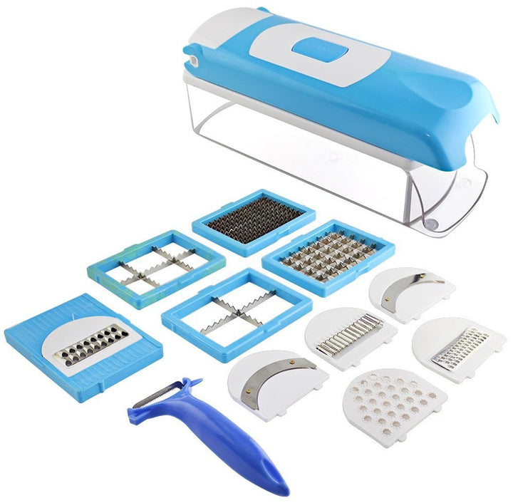 Smart Deal 12 in 1 Vegetable Cutter, Slicer, Chopper, Grater, Dicer (B ...