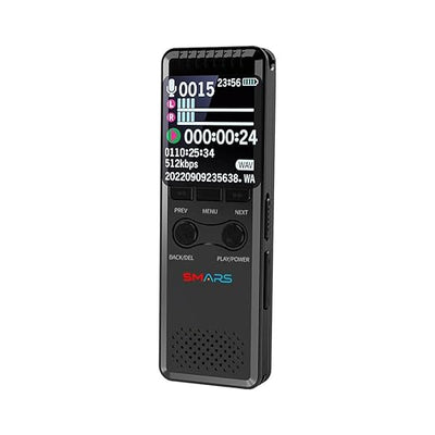 Smars 32GB Digital Voice Recorder with 364 Hours Recording Capacity, 60Hrs Battery Time Voice Activated Recorder with Playback HD Audio Sound