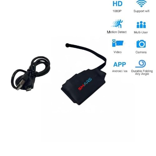 Smars 4K Button WiFi Mini Camera Micro Size Mini Ribbon Camera Support ...