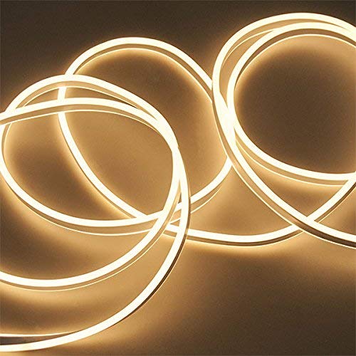 RaajaOutlets Waterproof Flexible LED Strip Light Flex Frosted Rope