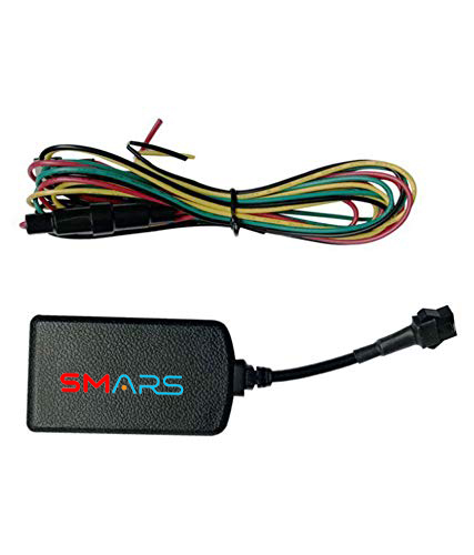 SMARS GPS Tracker Device with Android and iOS Mobile App with Engine Lock and Anti Theft Alarm for Car, Bike, Truck and Bus with Sim