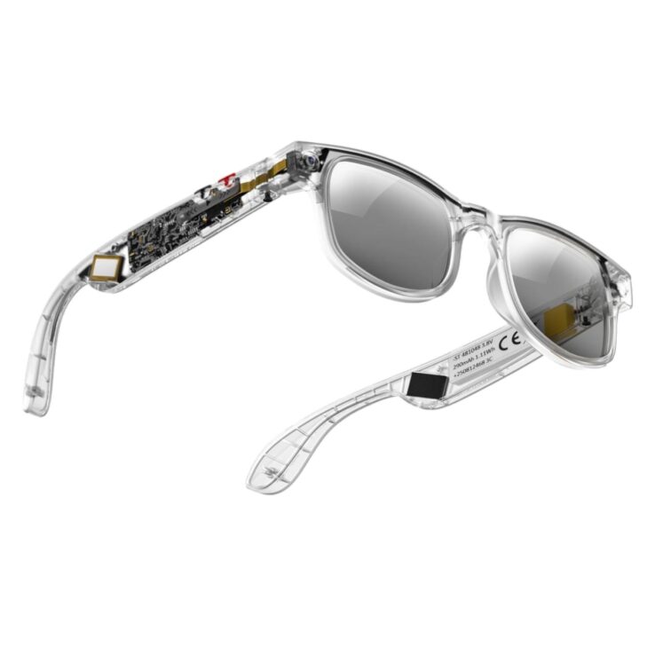 Smars Smart AI Glasses with - Built-in Camera I 800W Photo Resolution I 1080P 30FPS Video Recording I Photochromic Lenses I Voice Recording I Bluetooth Calling