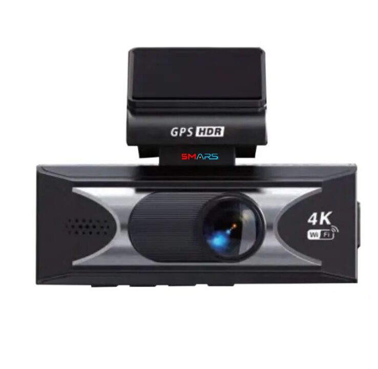 SMARS 4K Ultra HD Dual Channel Dash Cam | Front & Rear Car Camera | WiFi & GPS Enabled | ADAS Safety Alerts | 170° Wide Angle | Night Vision | G-Sensor